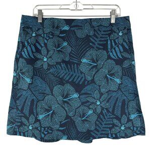 Ripskirt Hawaii Wrap Skirt Cover Up Large‎ Floral Blue Beach NWT SW-2091